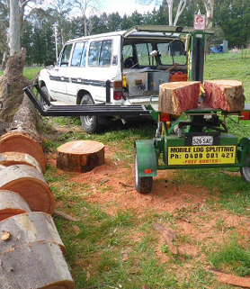 Adelaide Mobile Log Splitting Service